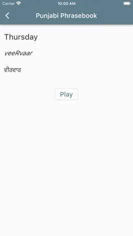 Game screenshot Punjabi Phrasebook hack