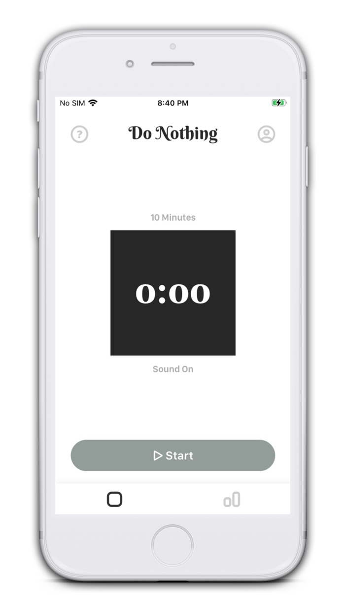 Do Nothing Meditation App