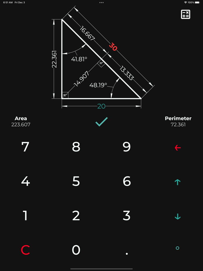 Triangle Angles Calculator