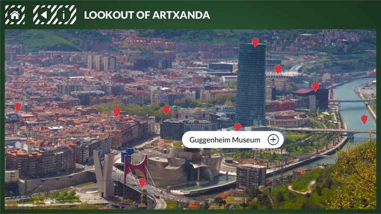 Lookout of Artxanda in Bilbao