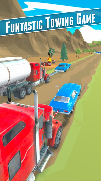 Traffic Car Towing Pull Game screenshot-3