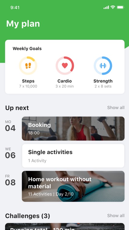 3Seen Fitness App