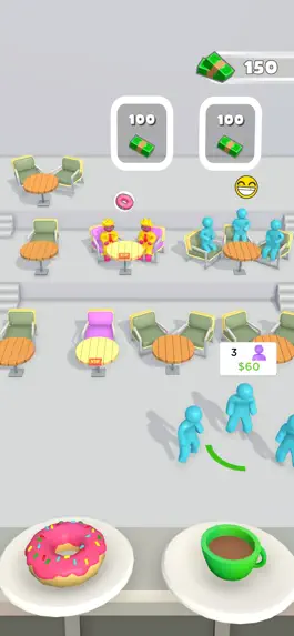 Game screenshot Restaurant Seating Idle 3D mod apk