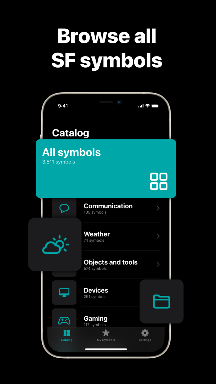 All The Symbols SF Symbols