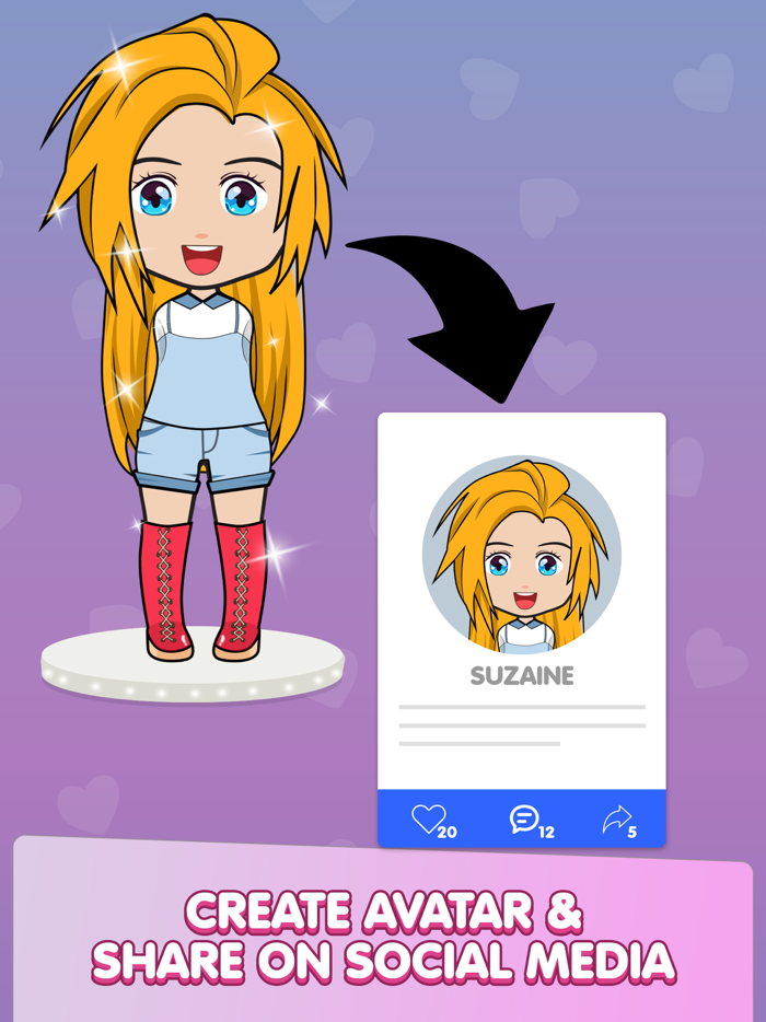 Chibi Doll Avatar Creator Pro