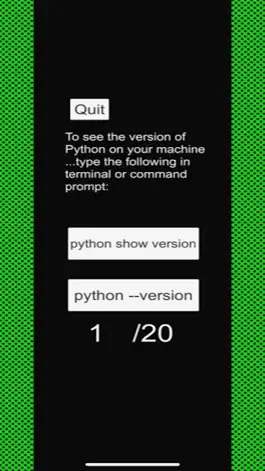 Game screenshot Python Quiz - 20 Questions hack