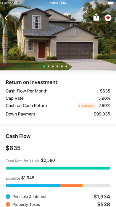 Next House: Rental Calculator screenshot 2