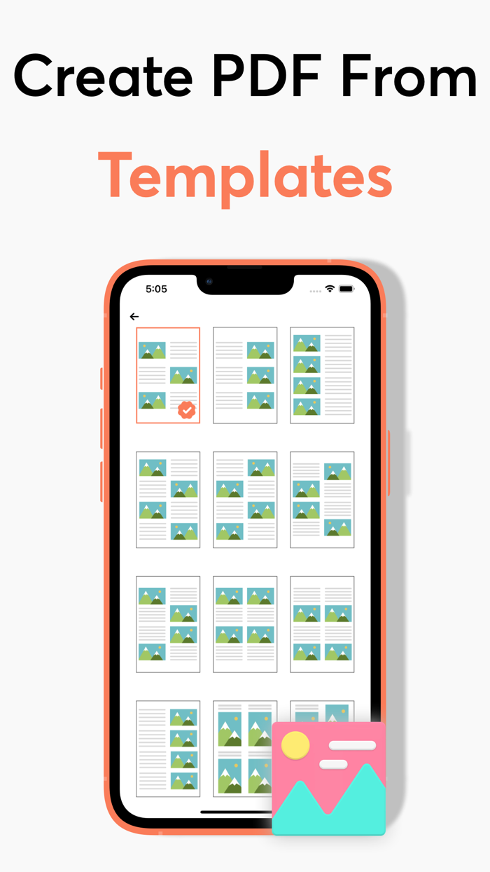 iPDF Picture to PDF Converter