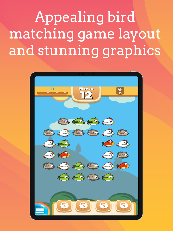 Cute Birds Match3 Puzzle