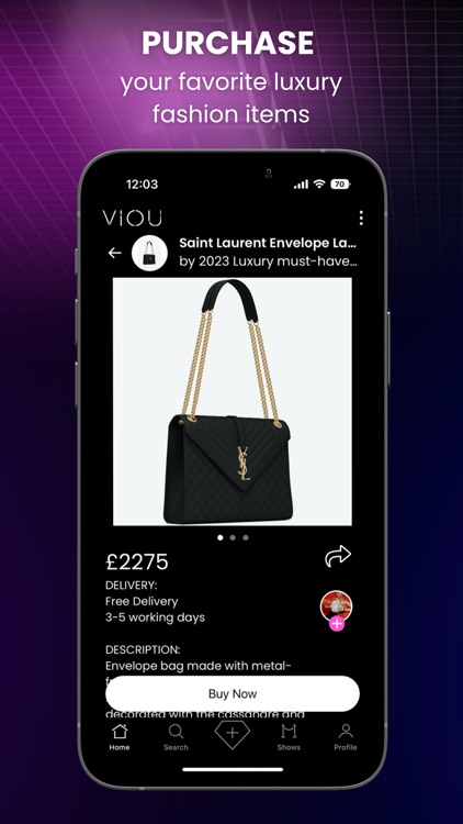 VIOU: Luxury Live Shopping screenshot-3