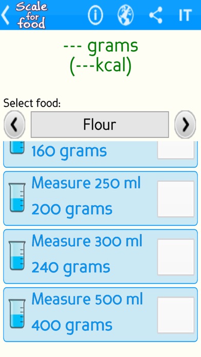 Scale for food screenshot 2