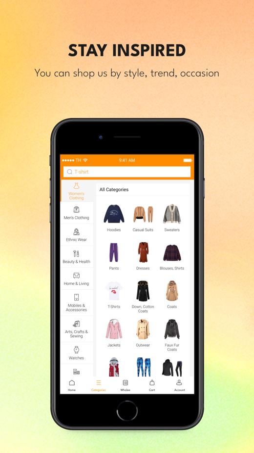 【图】Wholee – Online Shopping App(截图3)