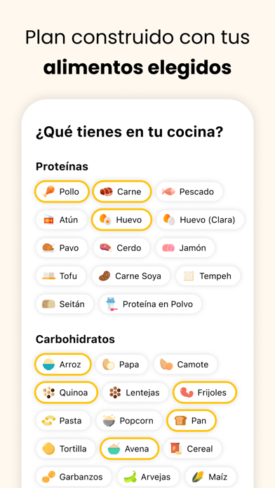 Fitia: Dietas, Contar Calorías screenshot 2