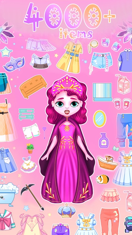 Chibi Dolls Dress Up Girl Game screenshot-4