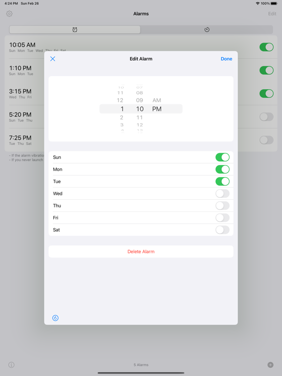 Vibration Alarm Clock & Timer screenshot 4