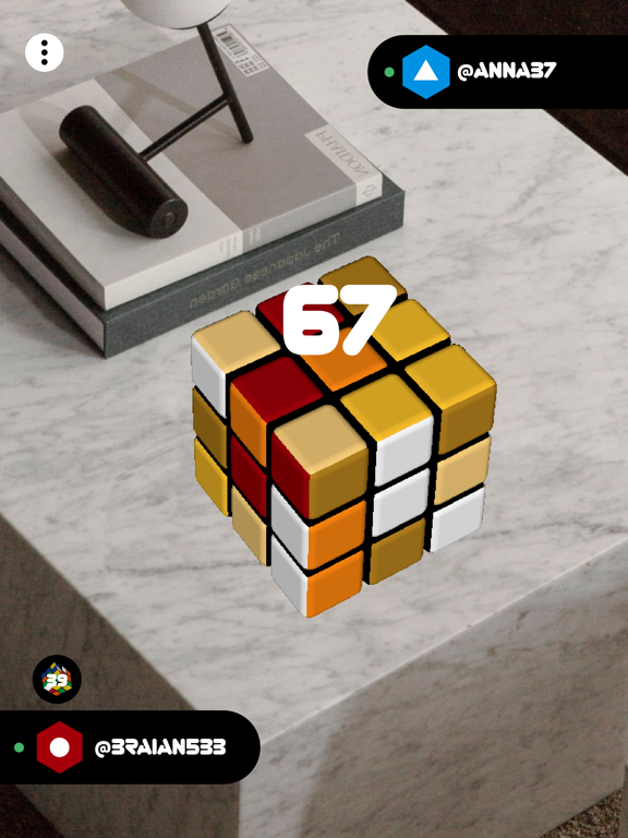 Rubiks Cube AR Screenshots