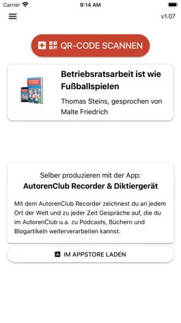 Game screenshot AutorenClub Hörbuch & Podcast mod apk