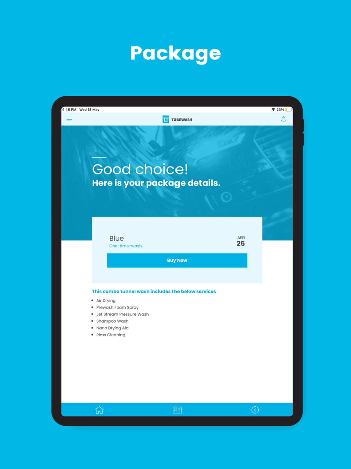 TUBEWASH -CAR WASH APP