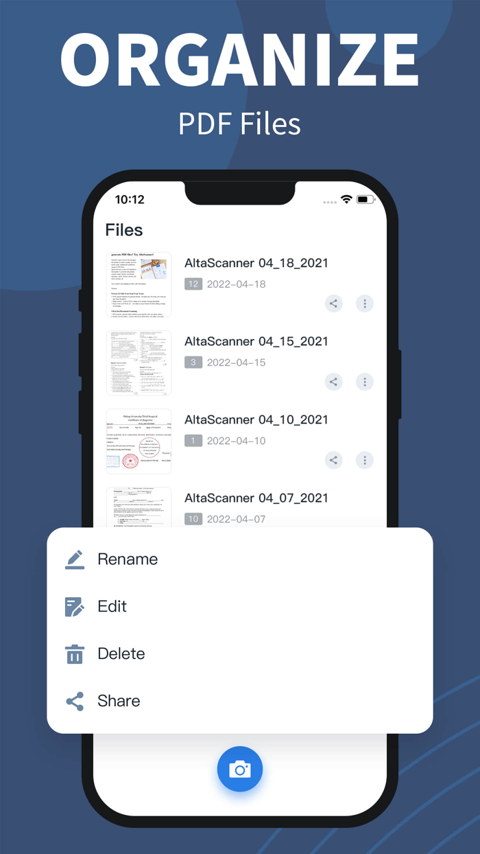 PDF Scanner App - AltaScanner