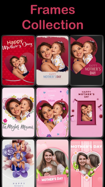 Mother's Day Photo Frames Edit