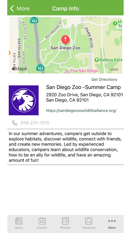 San Diego Zoo Summer Camp