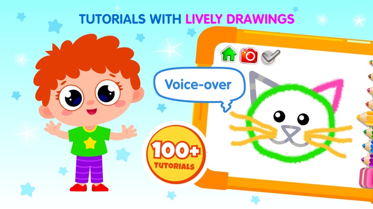 DRAWING FOR KIDS Games! Apps 2 screenshot-0