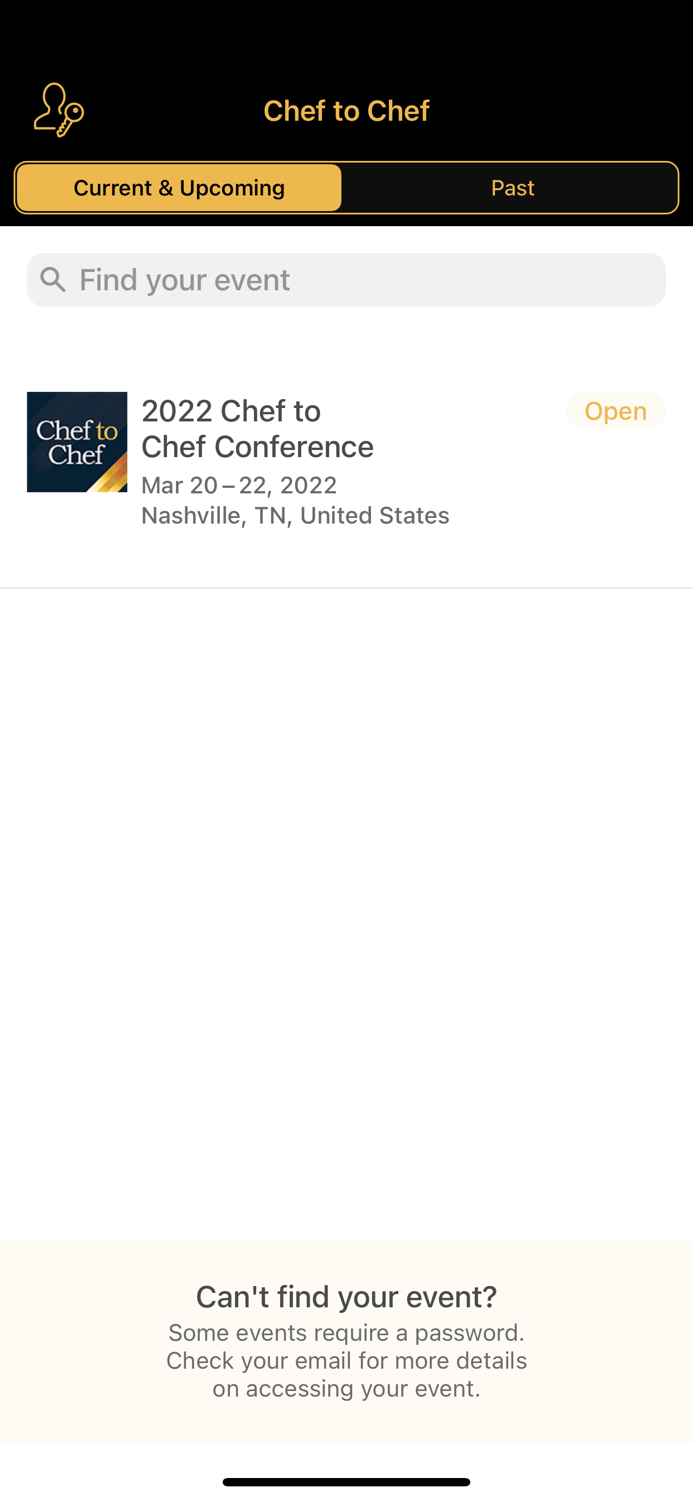 Chef to Chef Conference