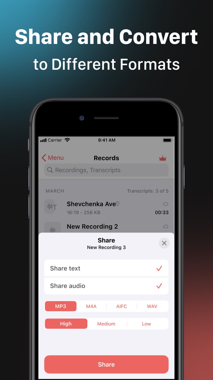 Sound Recorder - Voice Typing