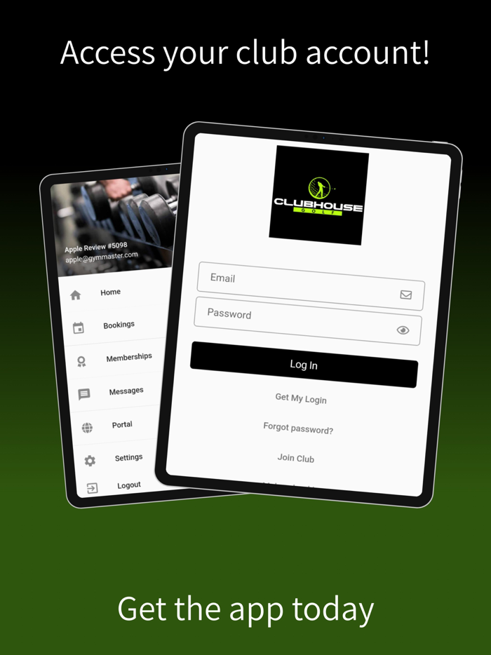 Clubhouse Golf Member App
