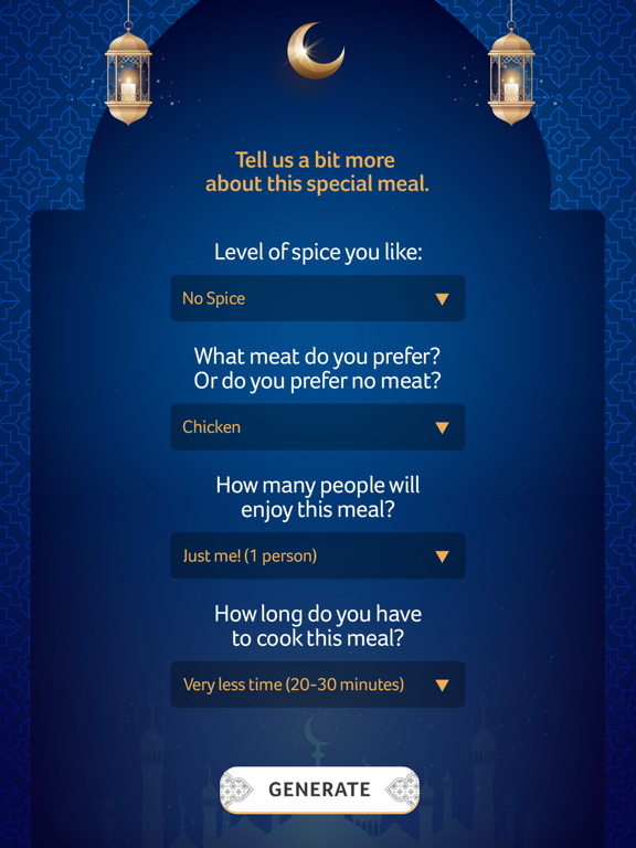 Ramadan AI Recipe Generatorのおすすめ画像2