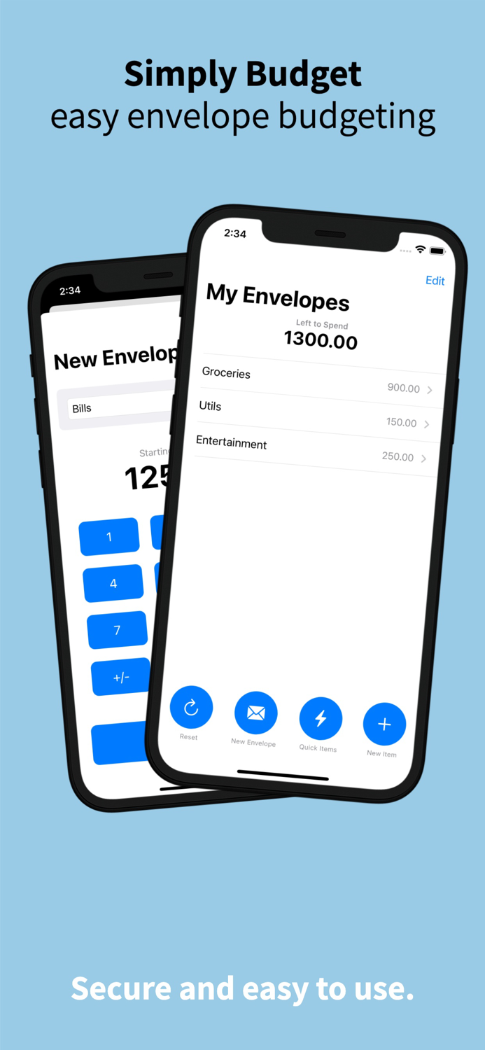 Simply Budget - easy budgeting