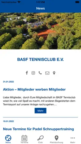 Game screenshot BASF Tennisclub e.V. apk