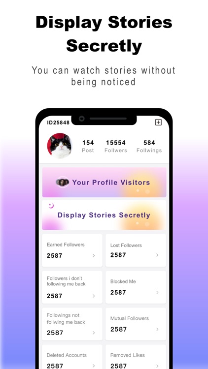 Followers Reports for ig Pro