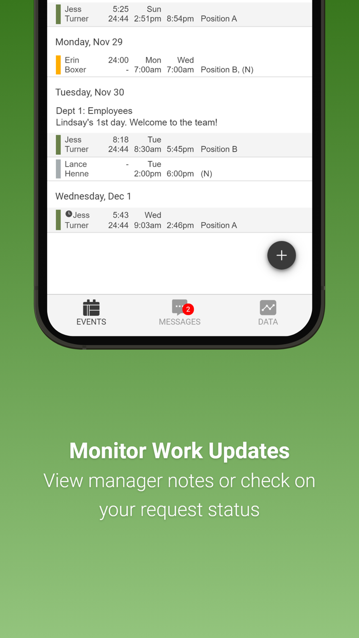 OrbitalShift Time Clock App