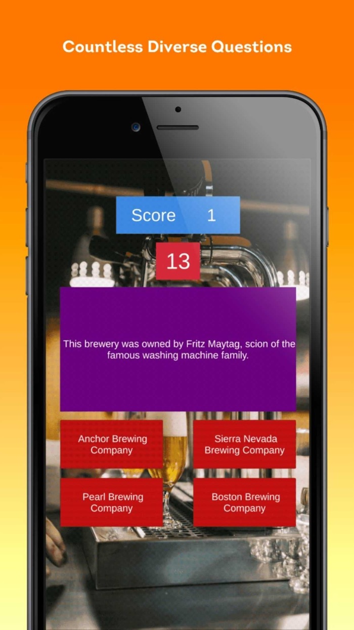 Beer Trivia Quiz Game