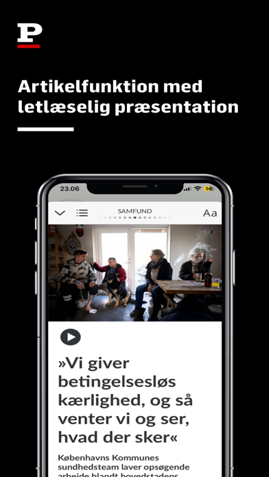 Politiken e-avisen screenshot 4