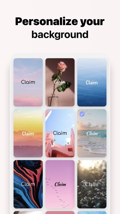 Claim - Positive Affirmations screenshot-5