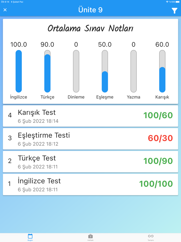 3 Sınıf İngilizce