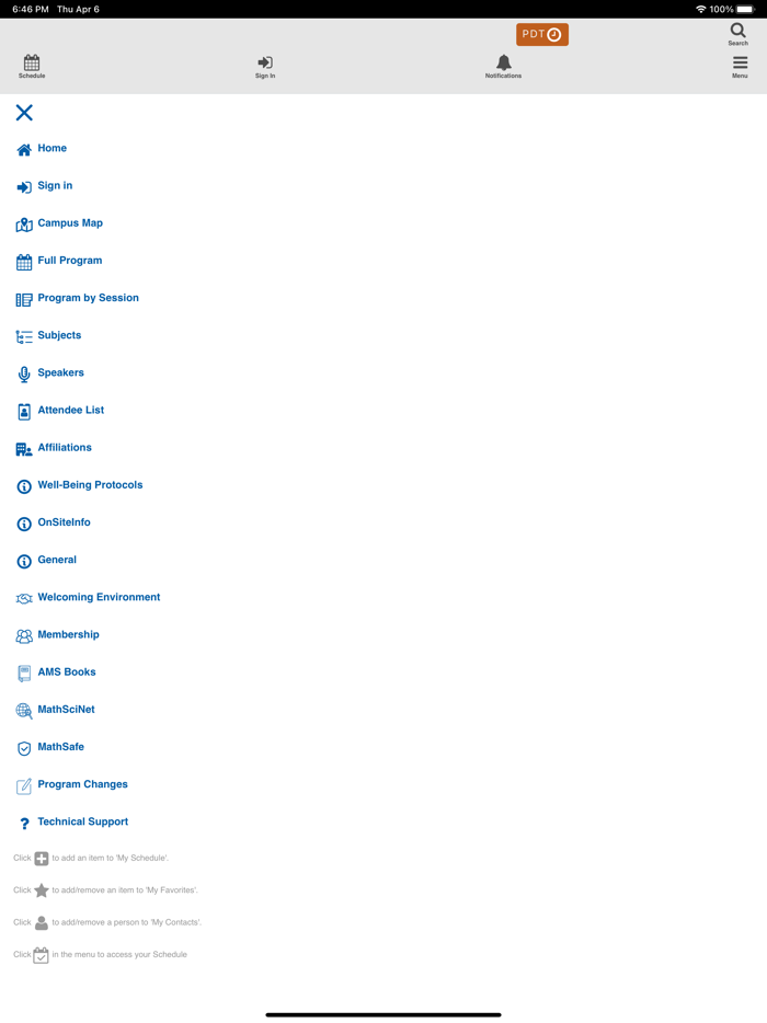 AMS Spring Western 2023