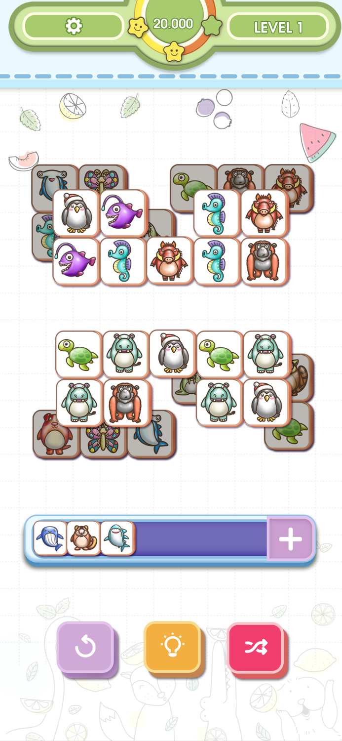 3 Tile  Animal Matching