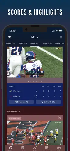 Zrzut 3 ClutchPoints - NBA, NFL, MLB iphone