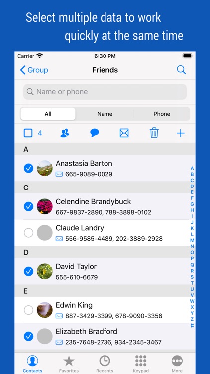 iContacts+: Contacts Group Kit screenshot-2