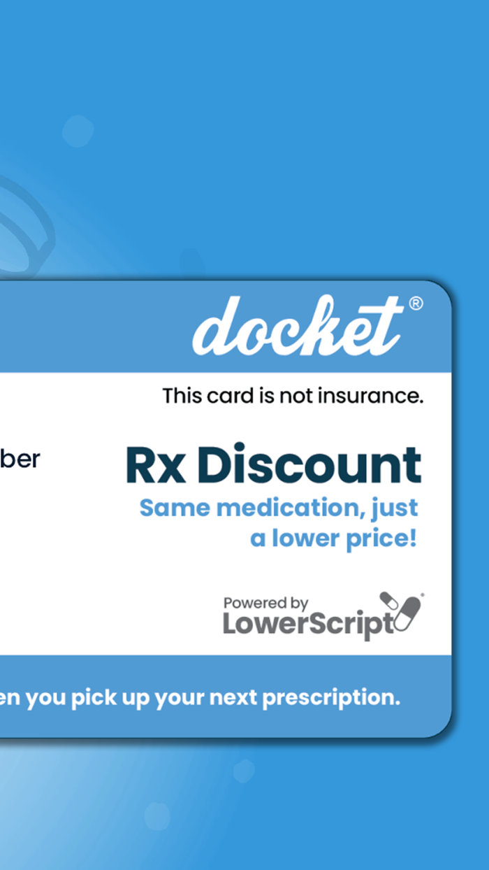 DocketRx™ - Pharmacy Discounts