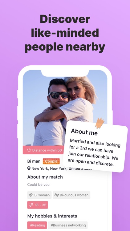 BiBoom: Bisexual Chat & Dating screenshot-4