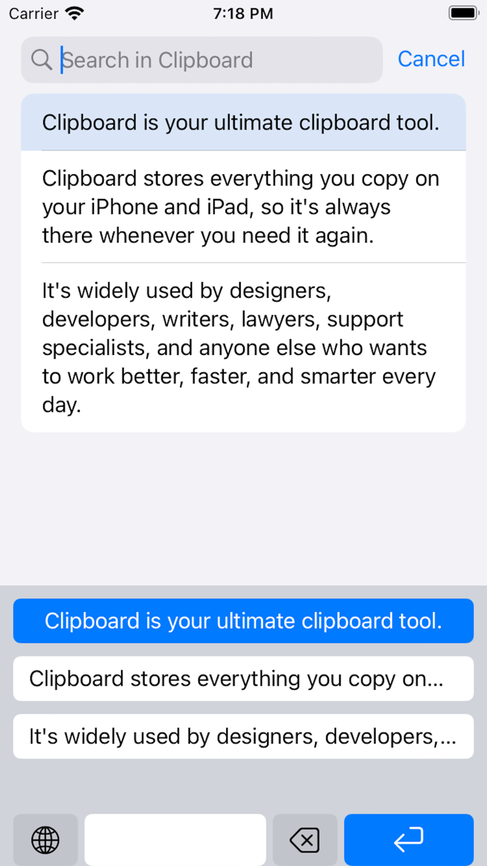 Clipboards - Clipboard Manager