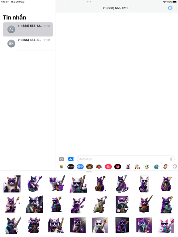 Screenshot #4 pour Cat Plaing Guitar