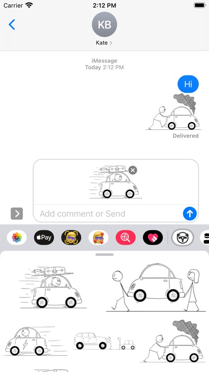 Driving Stickers screenshot-4