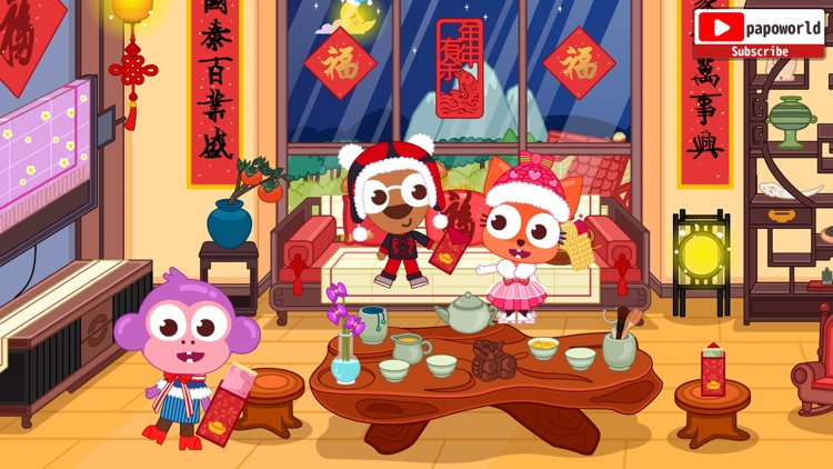 Papo Town: Spring Festival screenshot-4