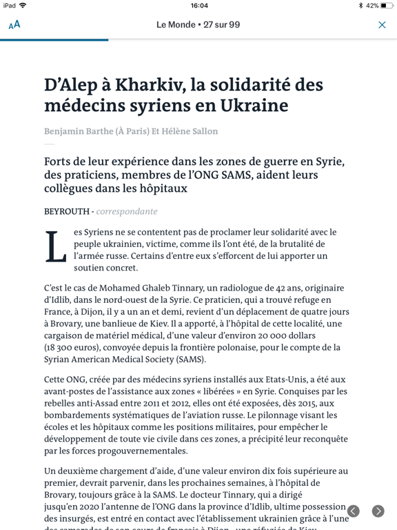 Journal Le Monde screenshot 4