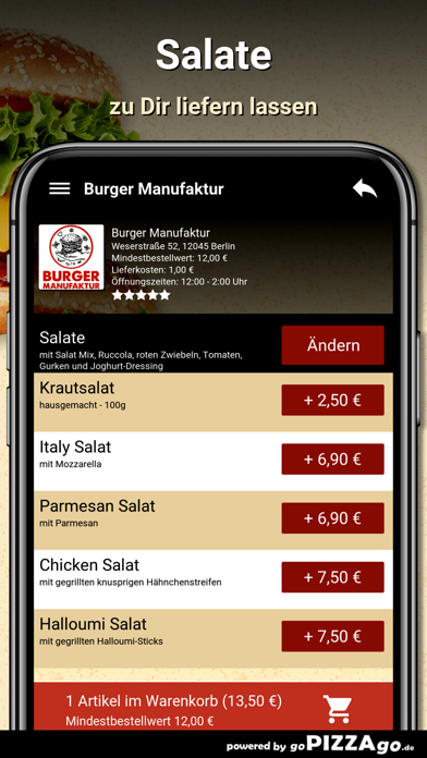 Burger Manufaktur Berlin screenshot 5